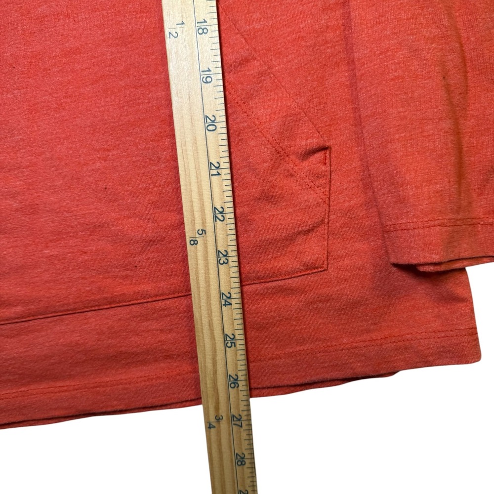 The North Face Men's Classic Fit Lightweight Hoodie Red Heather Size M Pullover - Picture 5 of 7
